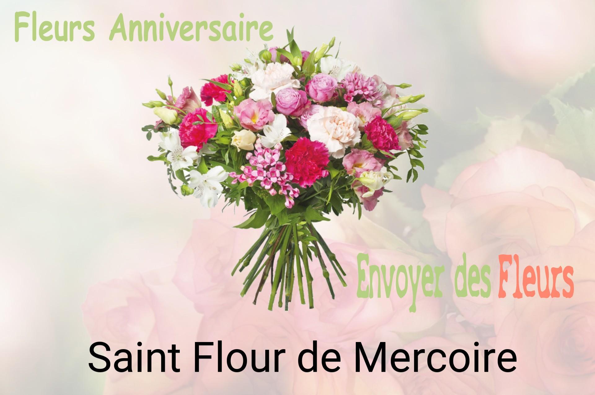 Bouquet de fleurs d’anniversaire livré à Saint-Flour-de-Mercoire